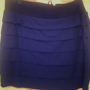 Blue express skirt